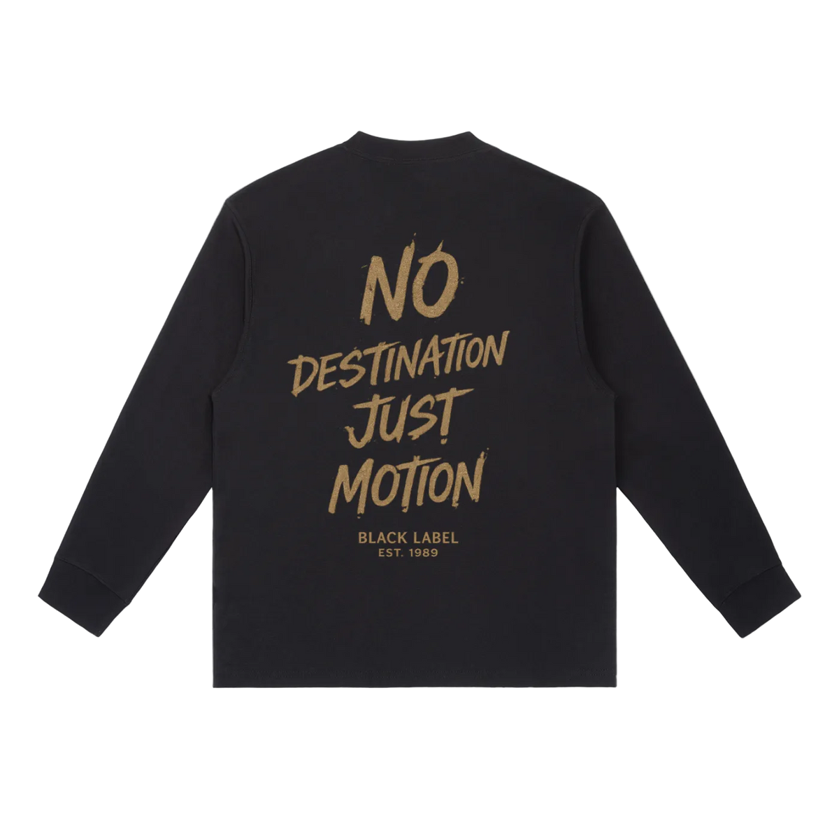 In The Wind™ Legacy Long Sleeve Tee – Black Label Edition | Freedom • Purpose • Legacy. Size up