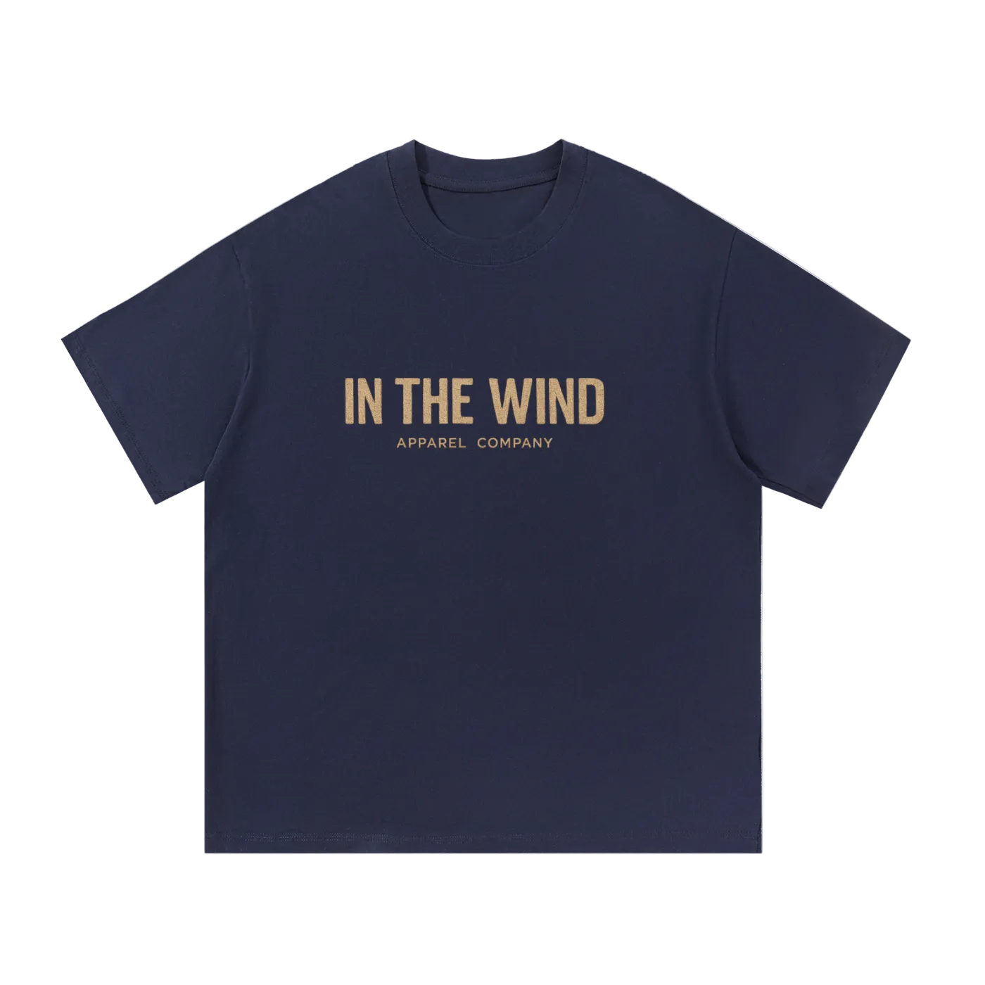 In The Wind™ Black Label Premium T-Shirt – “No Destination. Just Motion.” Size up