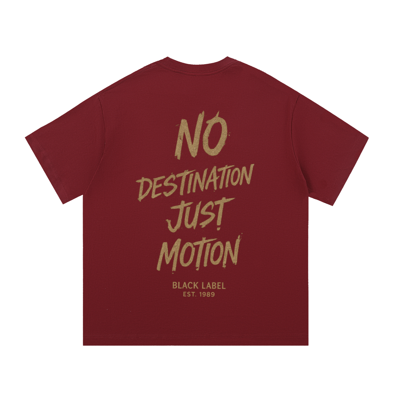 Black Label No. 5— No Destination Tee