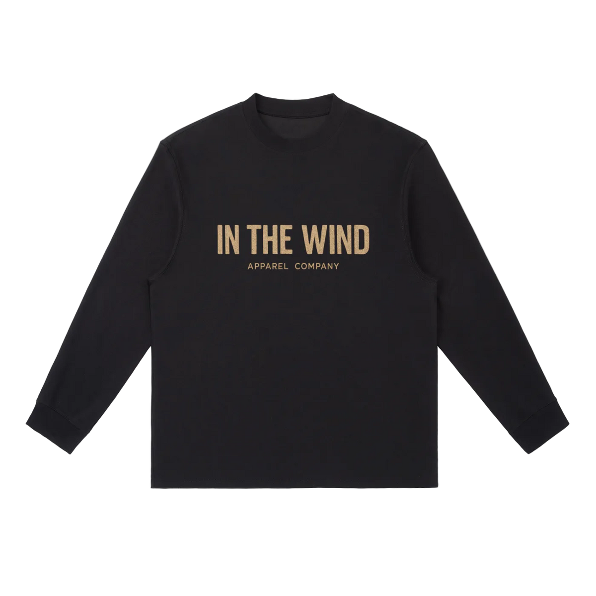 In The Wind™ Legacy Long Sleeve Tee – Black Label Edition | Freedom • Purpose • Legacy. Size up