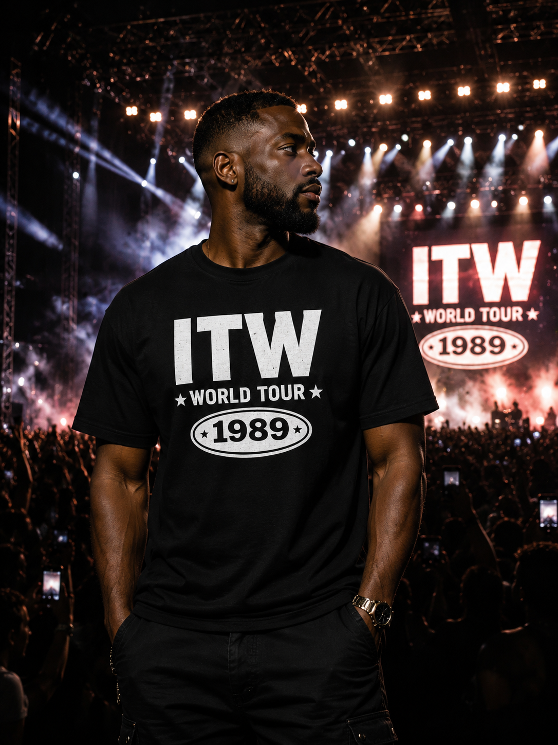In The Wind™ World Tour 1989 T-Shirt – Concert Collection