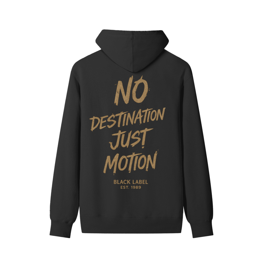 Black Label No. 05 — No Destination Hoodie