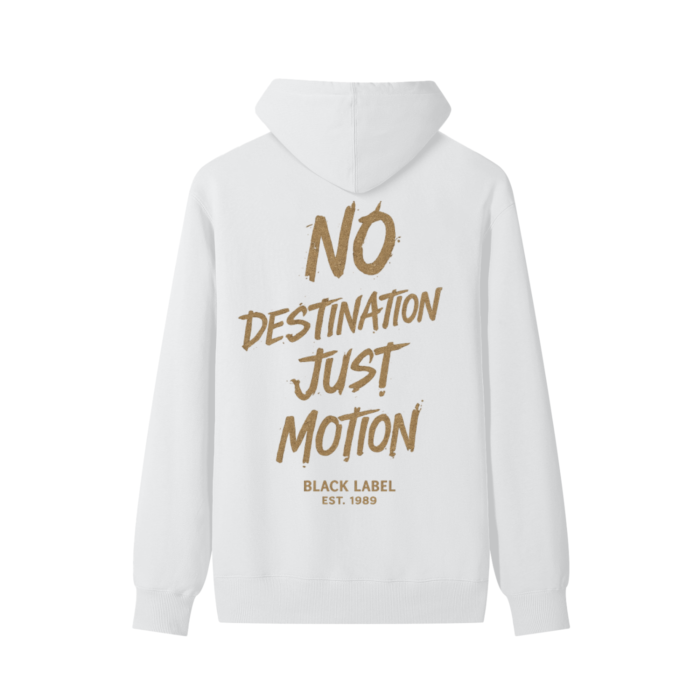 Black Label No. 05 — No Destination Hoodie