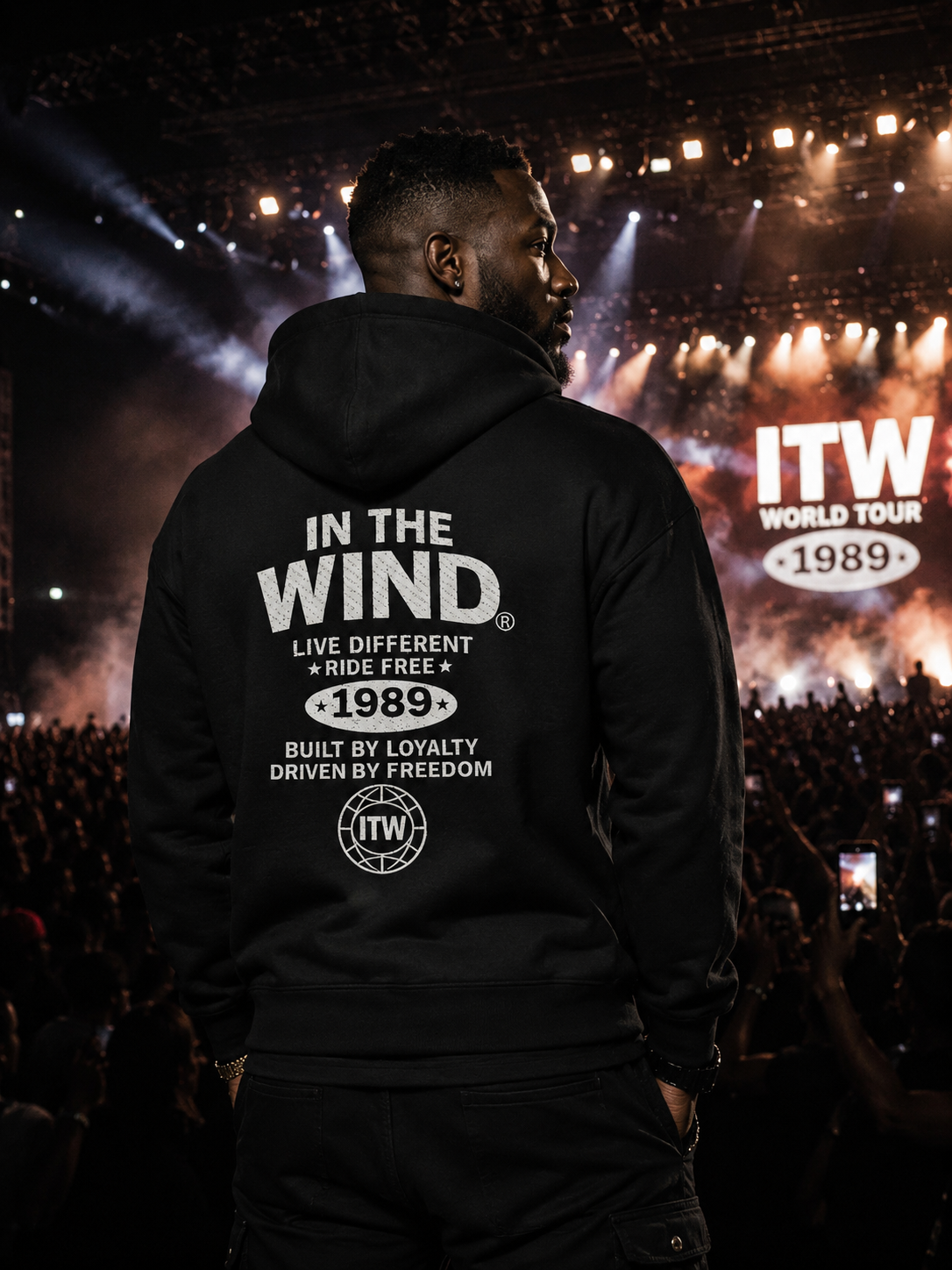 In The Wind™ World Tour 1989 Hoodie – Concert Collection