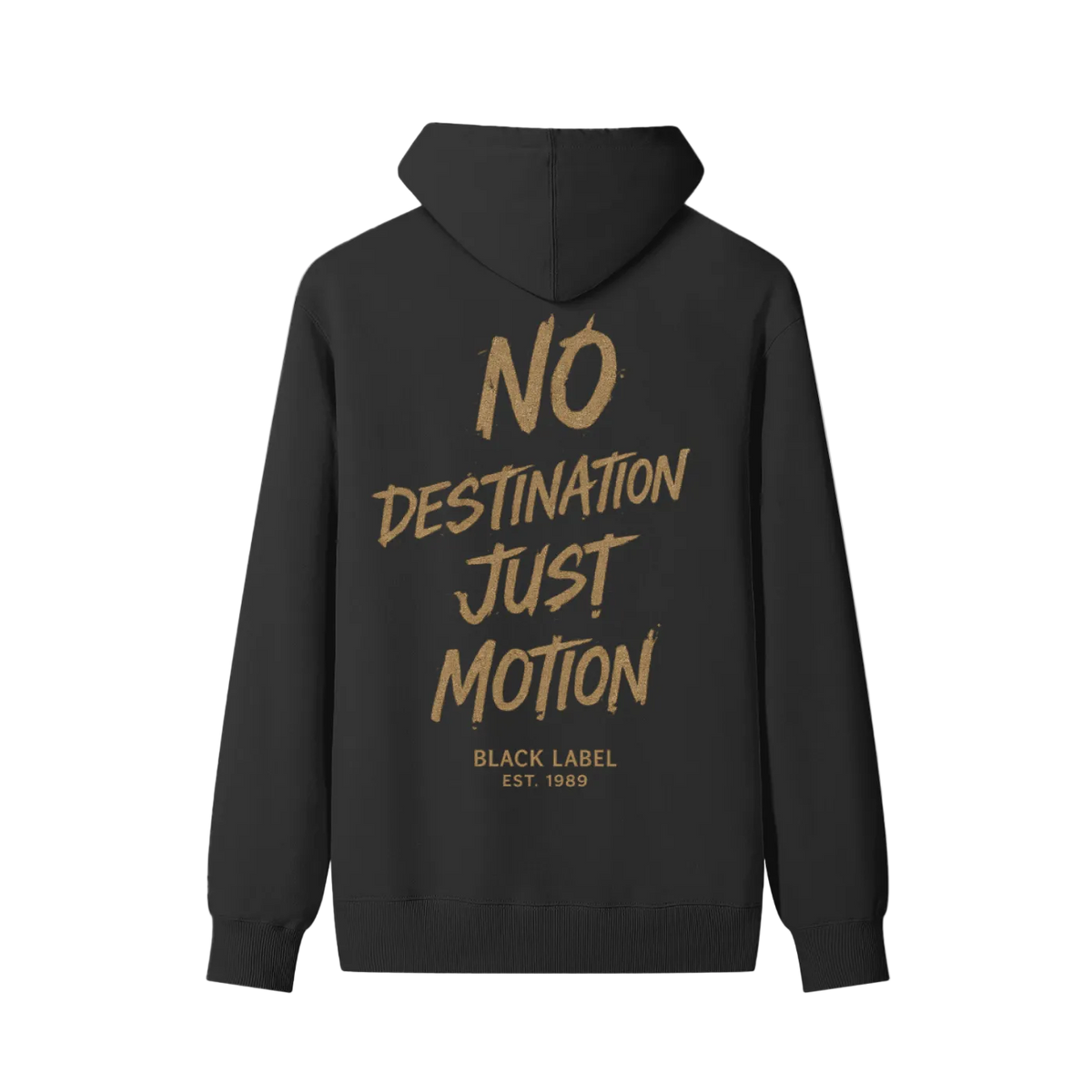 Black Label No. 05 — No Destination Hoodie