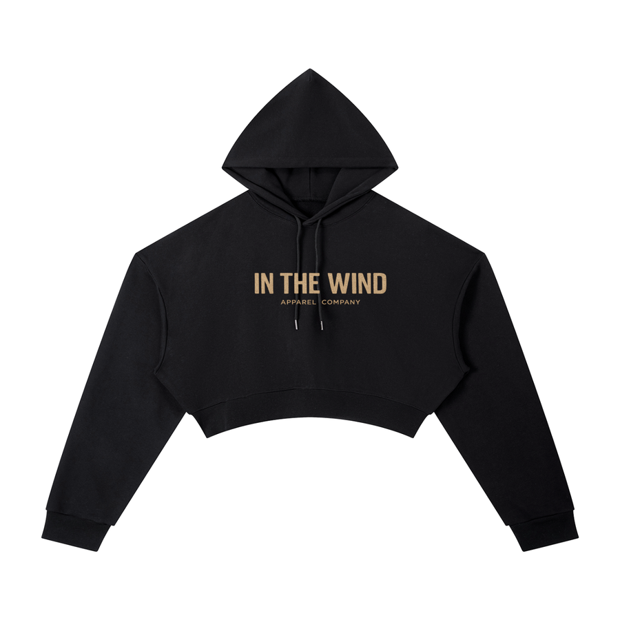 Black Label No. 05 — No Destination Cropped Hoodie