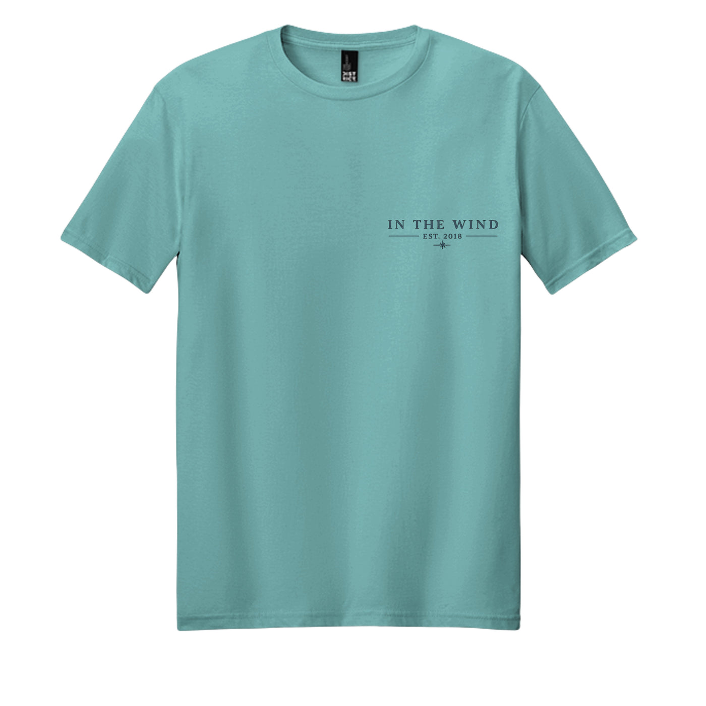 Heathered Eucalyptus Blue - DM108 - FRONT